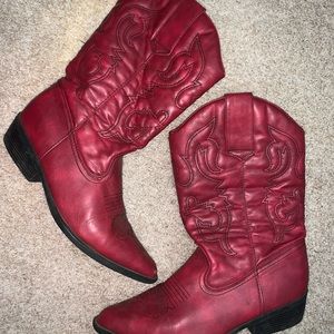 Red Cowgirl Boots